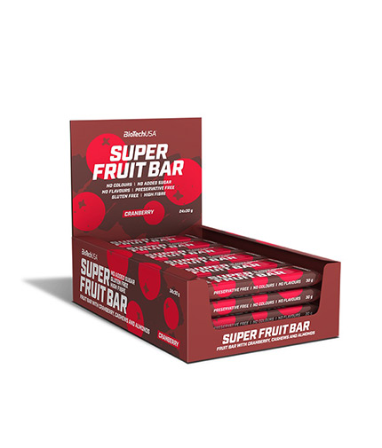 BIOTECH USA Super Fruit Bar / 24 x 30 g 1.000