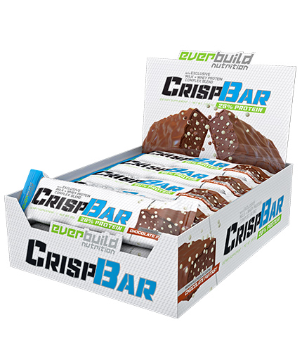 EVERBUILD Crisp Protein Bar Box / 15 x 55 g