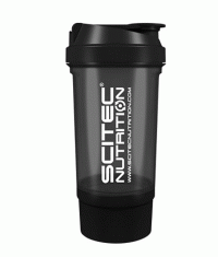 SCITEC Shaker Traveller / 500 ml. Black