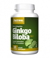 Jarrow Formulas Ginkgo Biloba 50:1 / 60 Vcaps