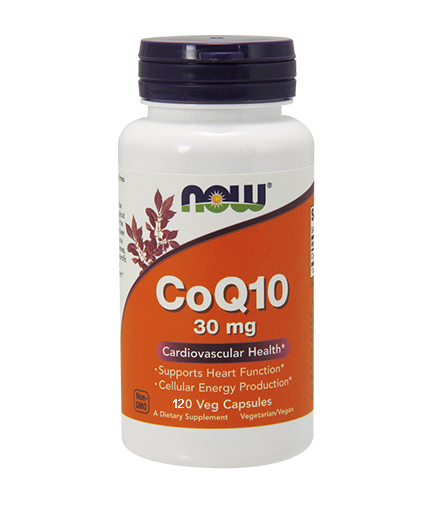 NOW CoQ10 30 mg / 120 Vcaps