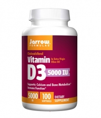 Jarrow Formulas Vitamin D3 5000 IU / 100 Softgels