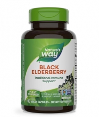 NATURES WAY Black Elderberry (Fruit and Flower) 575 mg / 100 Vcaps