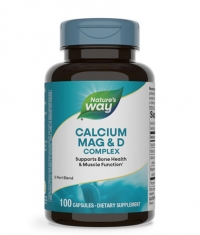 NATURES WAY Calcium, Magnesium and Vitamin D / 100 Caps