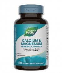 NATURES WAY Calcium & Magnesium / 100 Vcaps