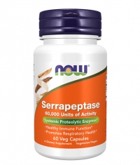 NOW Serrapeptase / 60 Vcaps