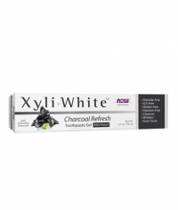 NOW XyliWhite ™ Toothpaste Gel 181g. / Charcoal Refresh