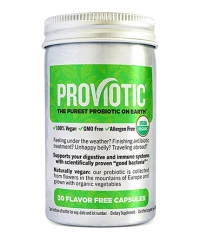 PROVIOTIC 100% Vegan Probiotic / 30 Caps