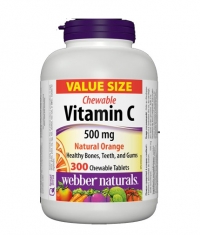 WEBBER NATURALS Vitamin C 500 mg / 300 Chews