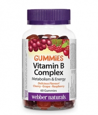 WEBBER NATURALS Vitamin B Complex / 60 Gummies