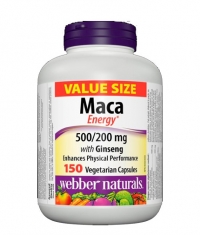 WEBBER NATURALS Maca Energy / 150 Vcaps