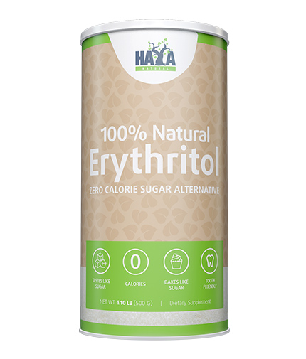 HAYA LABS 100% Natural Erythritol 0.500