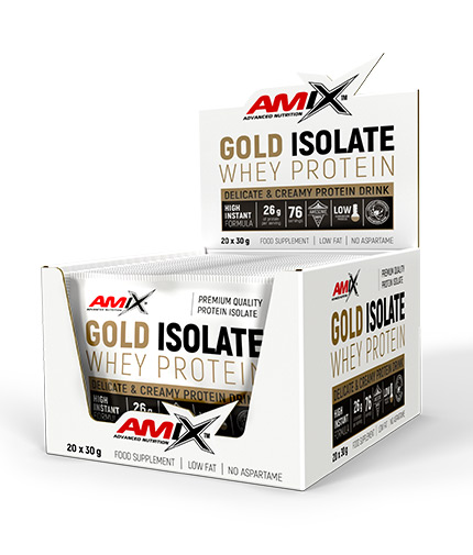 AMIX Gold Whey Protein Isolate Box / 20 x 30 g 0.600