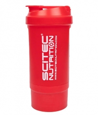 SCITEC Shaker Traveller / 500 ml. Red