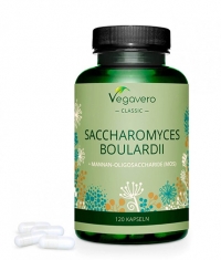 VEGAVERO Saccharomyces Boulardii + Mannan-Oligosaccharide (MOS) / 120 Caps