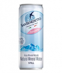 SAN BENEDETTO Natural Mineral Water Can / 330 ml