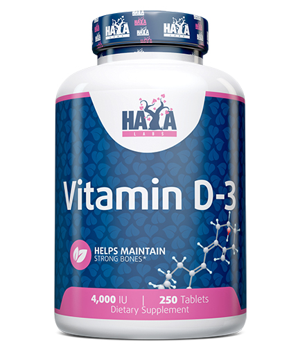 HAYA LABS Vitamin D3 / 4000 IU / 250 Tabs 0.250
