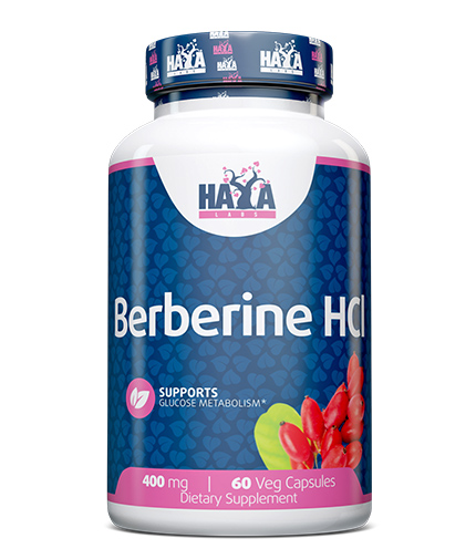 HAYA LABS Berberine HCL 400 mg / 60 Vcaps