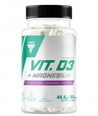 TREC NUTRITION Vitamin D3 + Magnesium / 60 Caps