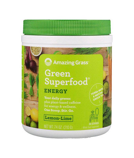 AMAZING GRASS Green Superfood Energy / Lemon & Lime