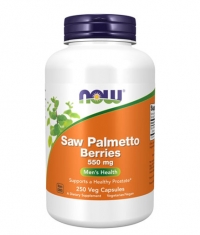 NOW Saw Palmetto Berries 550 mg / 250 Vcaps