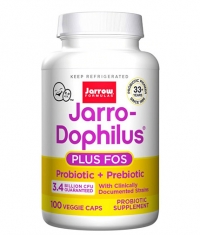 Jarrow Formulas Jarro-Dophilus®+FOS (3.4 B. CFU) / 100 Caps