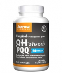 Jarrow Formulas Ubiquinol+PQQ - QH-absorb® + PQQ / 60 Softgels