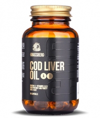 GRASSBERG Cod Liver Oil + A+D / 60 Softgels
