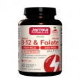 Jarrow Formulas Methyl B-12 & Methyl Folate 800 mcg / Cherry / 60 Lozenges