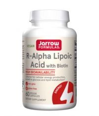 Jarrow Formulas R-Alpha Lipoic Acid + Biotin / 60 Vcaps