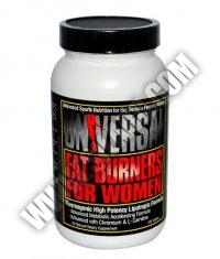 UNIVERSAL Fat Burners for Women 120 Tabs.