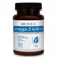 BIOVEA Omega-3 Krill Oil 500 mg / 30 Softgels