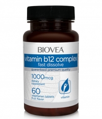 BIOVEA Vitamin B12 Complex 1000 mcg / 60 Tabs