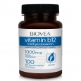BIOVEA Vitamin B12 1000 Methylcobalamin Fast Dissolve / 100 Tabs