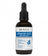BIOVEA Vitamin B12 and Folic Acid Drops 1000 mcg / 60 ml