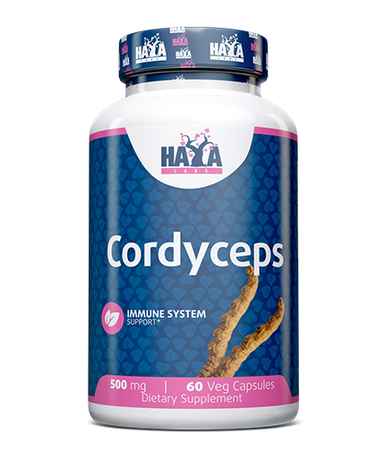 HAYA LABS Cordyceps 500 mg / 60 Vcaps