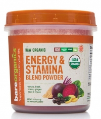 BAREORGANICS Energy & Stamina Blend Powder