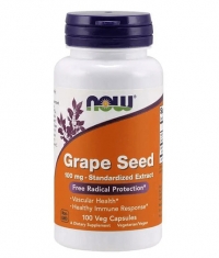 NOW Grape Seed 100 mg / Standardized Extract / 100 Vcaps