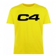 CELLUCOR C4 T-Shirt Yellow with Black Logo