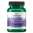 SWANSON Albion Magnesium & Calcium with Vitamins D3 & K2 / 90 Vcaps