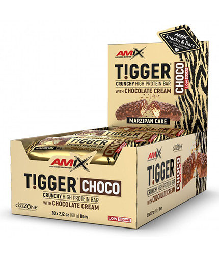 AMIX Tigger Zero CHOCO Protein Bar Box 20 x 60 g 1.000