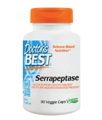 DOCTOR'S BEST Serrapeptase 40 000 IU / 90 Caps