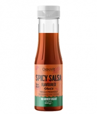 OSTROVIT PHARMA Spicy Salsa Sauce | Vegan Friendly - Zero Calorie / 300 ml