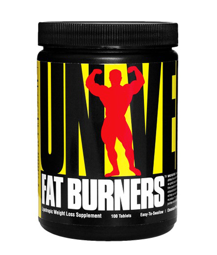 UNIVERSAL Easy-To-Swallow Fat Burners 100 Tabs.