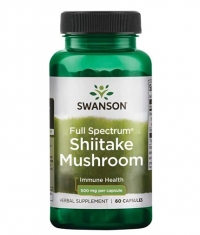 SWANSON Full Spectrum Shiitake Mushroom 500 mg / 60 Caps