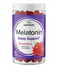 SWANSON Melatonin Gummies - Strawberry Flavored 2.5 mg / 60 Gummies