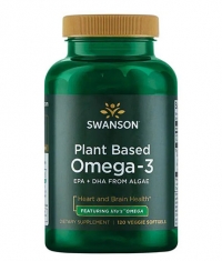 SWANSON Plant Based Omega-3 300 mg / 120 Veg Softgels