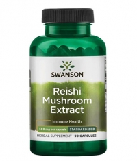 SWANSON Reishi Mushroom Extract Standardized 500 mg / 90 Caps