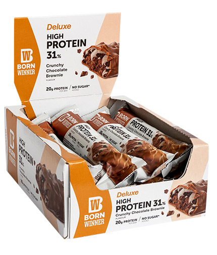 BORN WINNER Deluxe Protein Bar Box / 12 x 64 g 0.500