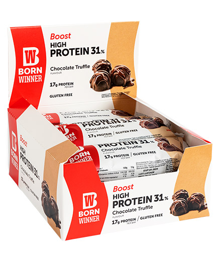 BORN WINNER Boost Protein Bar Box / 12 x 55 g 0.600